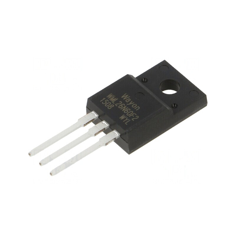 Tranzistor N-MOSFET WMOS™ F2 600V 10,5A Idm 40A 31W | Electronic-mag.ro | Componente Electronice