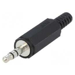 Conector Jack 3,5mm Mufă Tată Stereo Piste 3 Drept Pe Cablu | Electronic-mag.ro | Componente Electronice