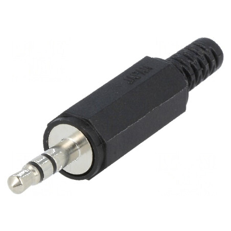 Conector Jack 3,5mm Mufă Tată Stereo Piste 3 Drept Pe Cablu | Electronic-mag.ro | Componente Electronice
