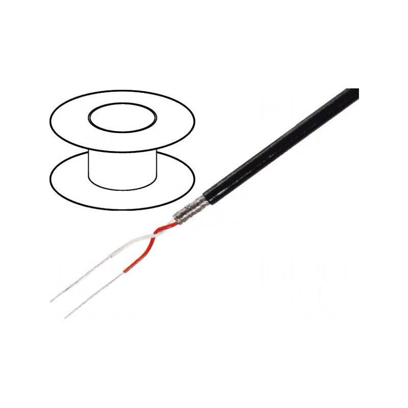 Cablu microfon 2x0,08mm2 negru cositorit OFC | Electronic-mag.ro | Componente Electronice Cablu microfon 2x0,08mm2 negru cositorit OFC | Electronic-mag.ro | Componente Electronice