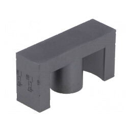 Miez ferită ETD N87 153nH 7630mm3 97,1mm2 Permeabilitate 98 | Electronic-mag.ro | Componente Electronice