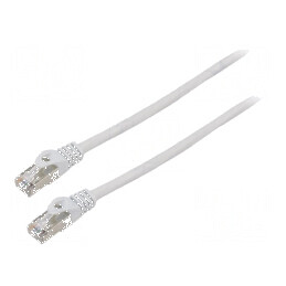 Cablaj Patch Cord F/UTP 6 litat CCA PVC gri 2m 26AWG | Electronic-mag.ro | Componente Electronice