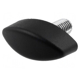Buton de reglare fluturi M6 30mm H15mm | Electronic-mag.ro | Componente Electronice