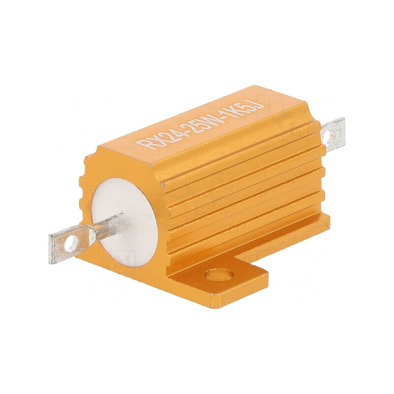 Rezistor 1,5kΩ 25W ±5% cu radiator pentru lipit | Electronic-mag.ro | Componente Electronice Rezistor 1,5kΩ 25W ±5% cu radiator pentru lipit | Electronic-mag.ro | Componente Electronice
