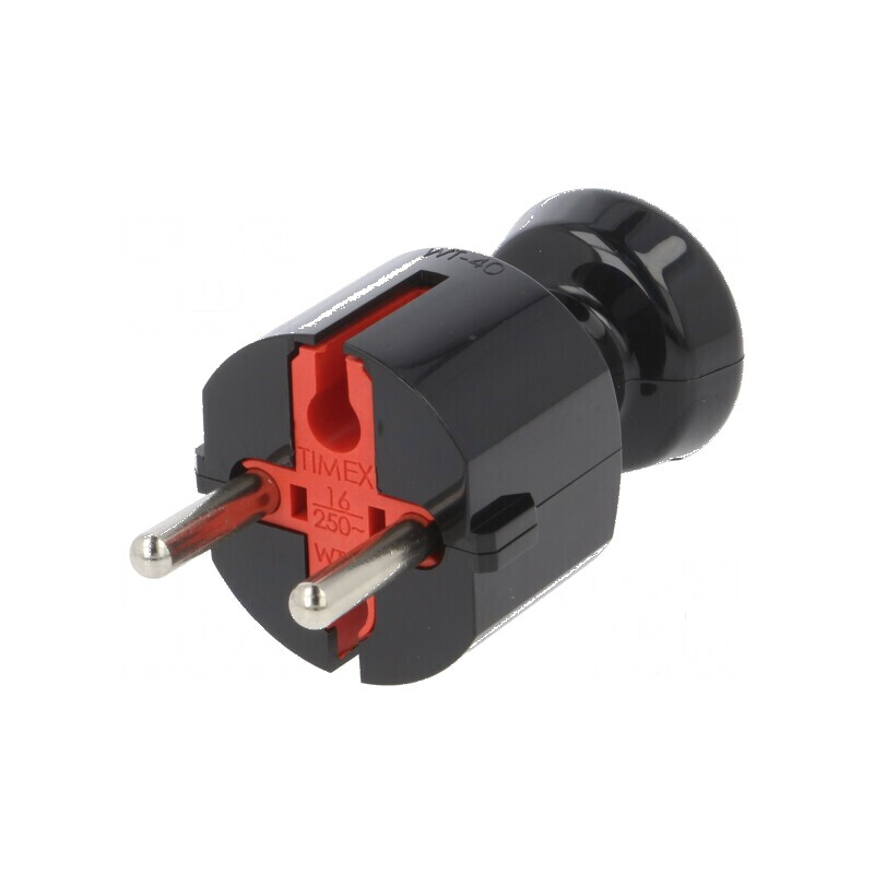 Conector alimentare AC tată 2P 250VAC 16A negru | Electronic-mag.ro | Componente Electronice Conector alimentare AC tată 2P 250VAC 16A negru | Electronic-mag.ro | Componente Electronice