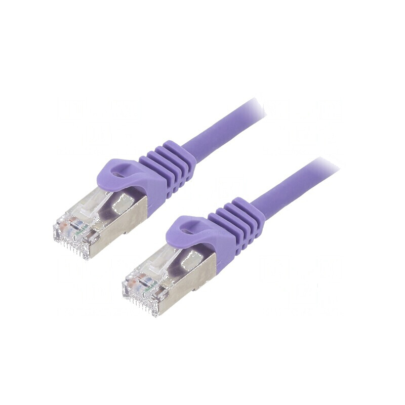Cablul Patch S/FTP 6a LSZH violet 0,5m 27AWG | Electronic-mag.ro | Componente Electronice Cablul Patch S/FTP 6a LSZH violet 0,5m 27AWG | Electronic-mag.ro | Componente Electronice