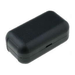 Carcasă universală ABS neagră 55mm x 24mm x 30mm | Electronic-mag.ro | Componente Electronice