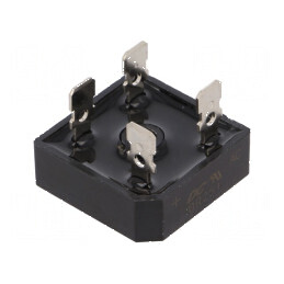 Punte redresoare monofazată Urmax 100V 25A BR-25 | Electronic-mag.ro | Componente Electronice