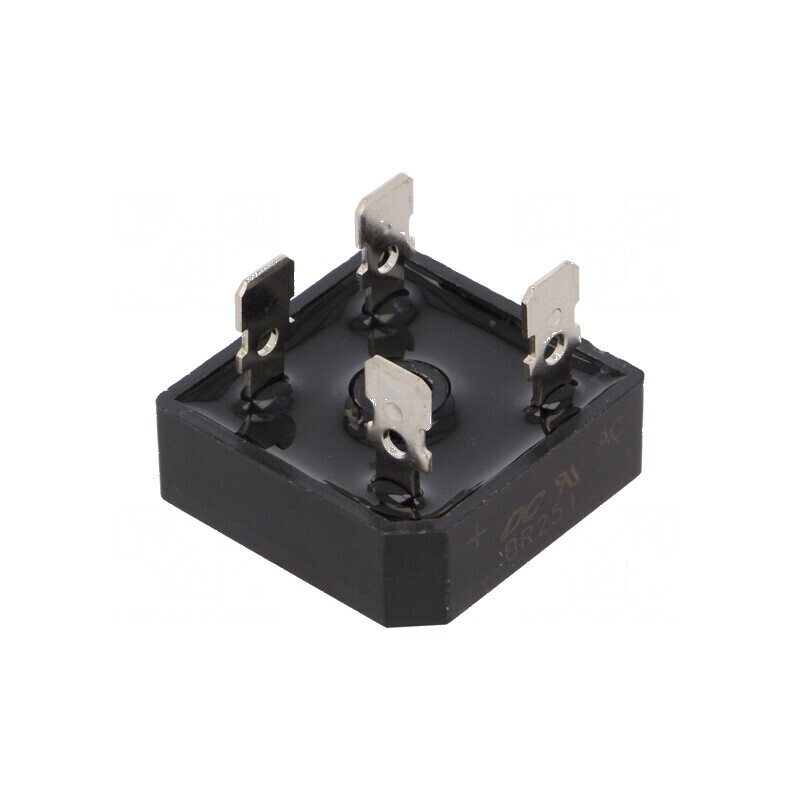 Punte redresoare monofazată Urmax 100V 25A BR-25 | Electronic-mag.ro | Componente Electronice Punte redresoare monofazată Urmax 100V 25A BR-25 | Electronic-mag.ro | Componente Electronice