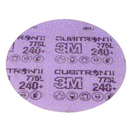 Rolă 150mm Granularitate 240 cu Orificii CUBITRON II | Electronic-mag.ro | Componente Electronice