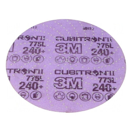 Rolă 150mm Granularitate 240 cu Orificii CUBITRON II | Electronic-mag.ro | Componente Electronice