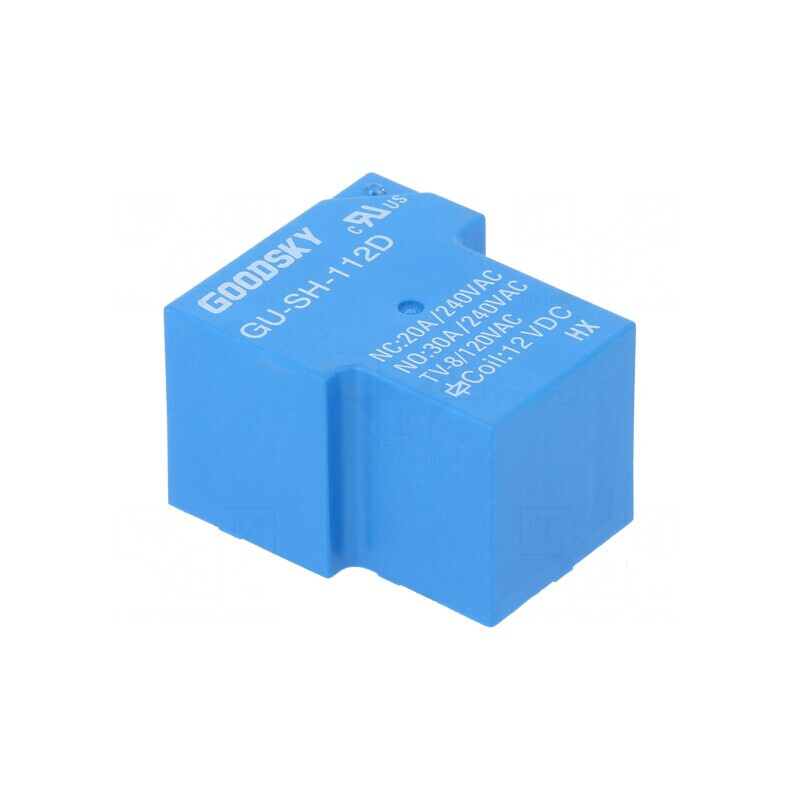 Releu electromagnetic SPDT 12VDC 30A GU PCB 930mW | Electronic-mag.ro | Componente Electronice Releu electromagnetic SPDT 12VDC 30A GU PCB 930mW | Electronic-mag.ro | Componente Electronice