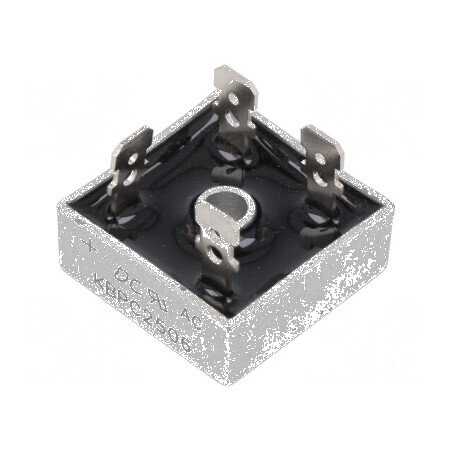 Punte redresoare monofazat Urmax 600V 25A 400A MB-25 | Electronic-mag.ro | Componente Electronice
