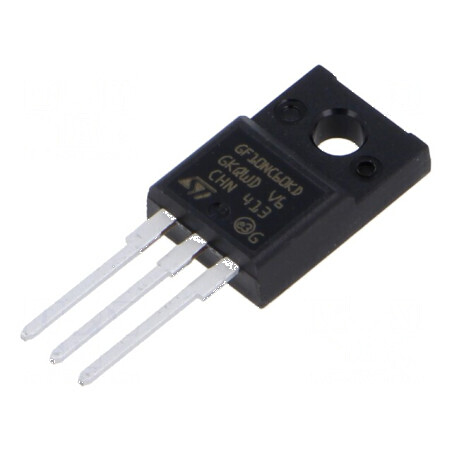 Tranzistor IGBT 600V 6A 25W TO220FP | Electronic-mag.ro | Componente Electronice