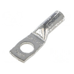 Vârf inelar tubular M10 25mm² crimpat pe cablu cositorit | Electronic-mag.ro | Componente Electronice