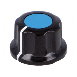 Buton rotativ bachelită Ø6,35mm Ø16,5x11mm | Electronic-mag.ro | Componente Electronice