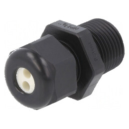 Garnitură etanșare NPT 3/8 IP65 3mm cu orificii multiple | Electronic-mag.ro | Componente Electronice