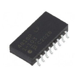 Rezistor multipolar Y SMD 10kΩ ±1% 1,28W 8 rezistori 50V | Electronic-mag.ro | Componente Electronice