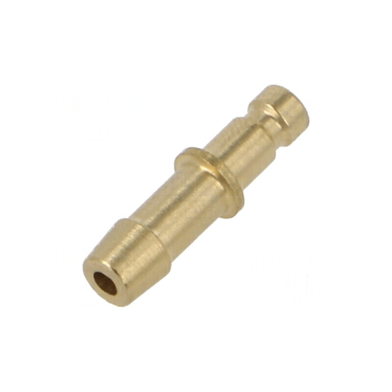 Conector ştuţ alamă 0÷35bar etanşare cauciuc NBR -20÷100°C | Electronic-mag.ro | Componente Electronice
