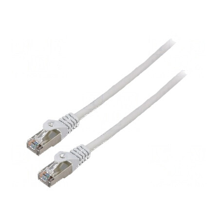Cabluri patch F/UTP 5e CCA PVC gri 3m 26AWG | Electronic-mag.ro | Componente Electronice