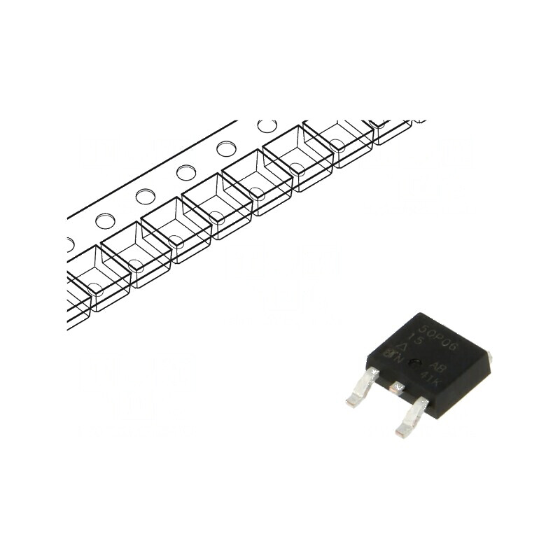 Tranzistor P-MOSFET unipolar -60V -50A | Electronic-mag.ro | Componente Electronice