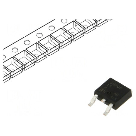 Tranzistor P-MOSFET unipolar -60V -50A | Electronic-mag.ro | Componente Electronice