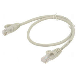 Cabluri Patch U/UTP 5e CCA gri 2m RJ45 | Electronic-mag.ro | Componente Electronice
