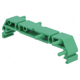 Mâner șină DIN 72x11mm Verde | Electronic-mag.ro | Componente Electronice