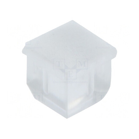 Tub LED pătrată 3,3x3,3mm convex | Electronic-mag.ro | Componente Electronice