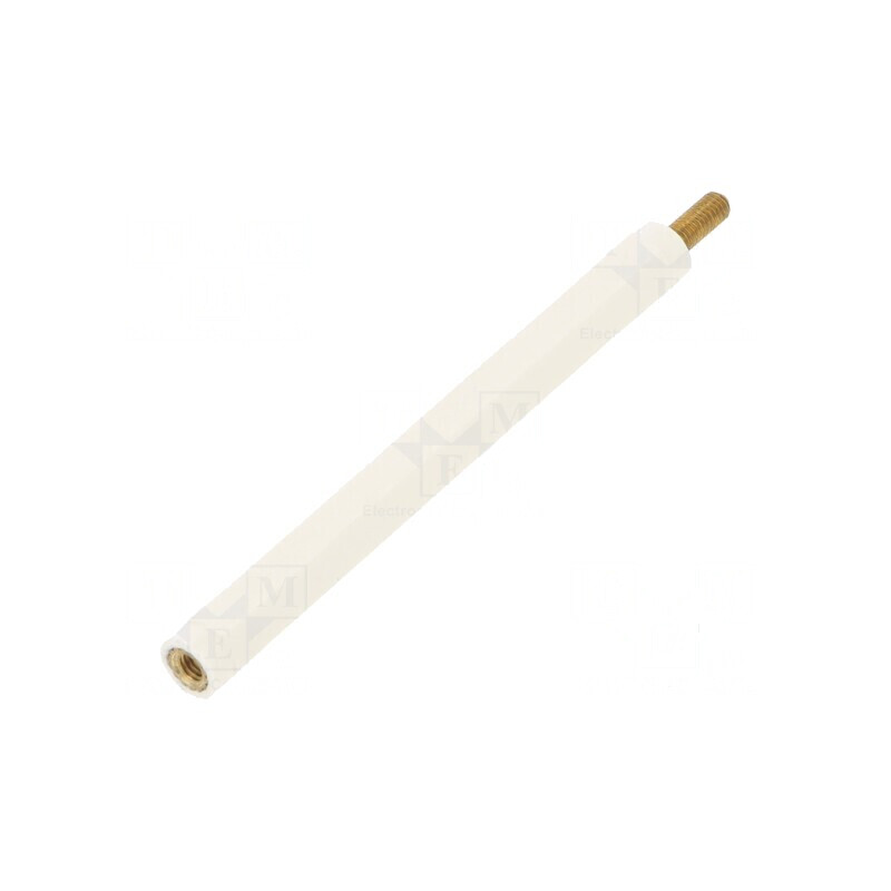 Bucșă izolantă poliamidă M3 65mm UL94V-2 | Electronic-mag.ro | Componente Electronice
