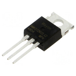 Tranzistor N-MOSFET unipolar TO220-3  | Electronic-mag.ro | Componente Electronice