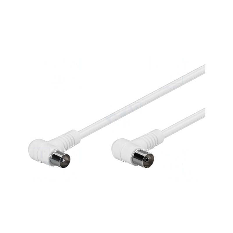 Cablu coaxial alb 1,5m 75Ω | Electronic-mag.ro | Componente Electronice Cablu coaxial alb 1,5m 75Ω | Electronic-mag.ro | Componente Electronice