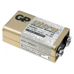 Baterie alcalină 9V 6F22 nereîncărcabilă 48,5x26,5x17,5mm | Electronic-mag.ro | Componente Electronice