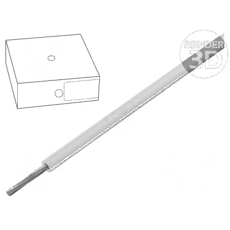 Cablu ÖLFLEX® HEAT 125 SC 1x2,5mm2 litat Cu alb -55 până la 125°C | Electronic-mag.ro | Componente Electronice