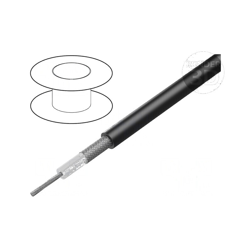 Cablu coaxial RG58CU litat cu PVC negru 5mm CPR Eca | Electronic-mag.ro | Componente Electronice Cablu coaxial RG58CU litat cu PVC negru 5mm CPR Eca | Electronic-mag.ro | Componente Electronice