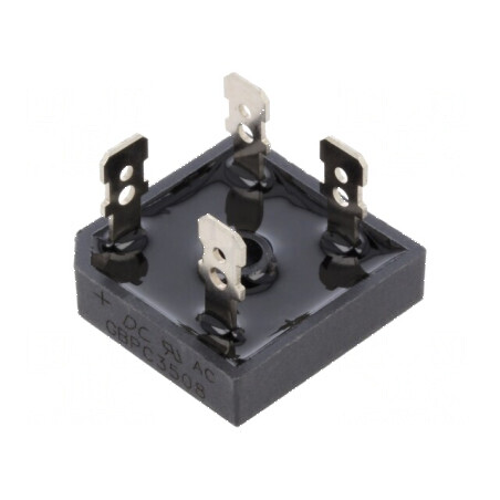Punte redresoare monofazată Urmax 800V 35A 400A THT | Electronic-mag.ro | Componente Electronice