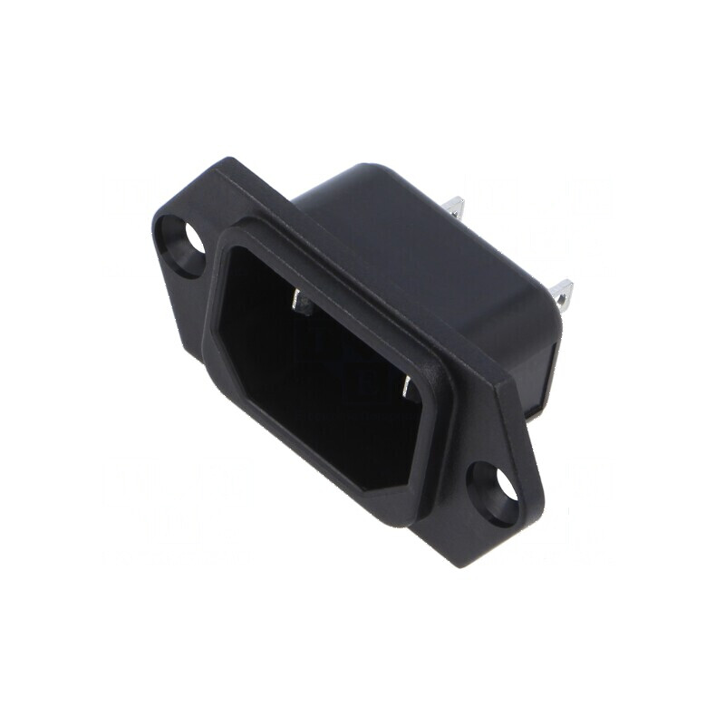 Conector alimentare AC soclu tată 10A 250VAC IEC 60320 C18 | Electronic-mag.ro | Componente Electronice Conector alimentare AC soclu tată 10A 250VAC IEC 60320 C18 | Electronic-mag.ro | Componente Electronice