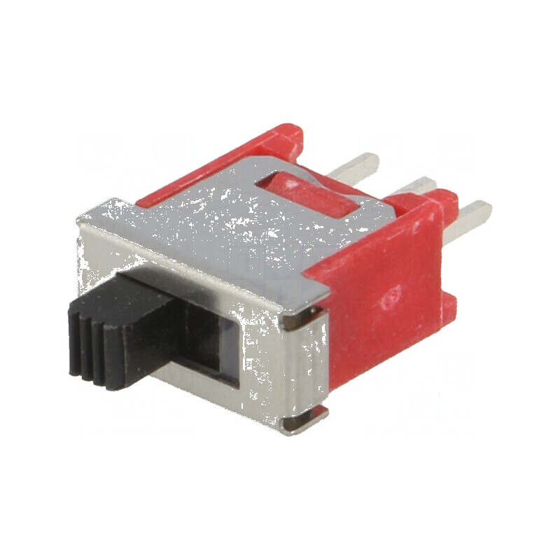 Comutator glisant SPDT 3A 120VAC 28VDC ON-ON THT | Electronic-mag.ro | Componente Electronice