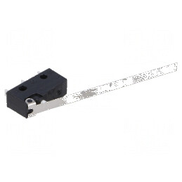 Microîntrerupător SNAP ACTION 6A 250VAC 0,1A 80VDC cu manetă | Electronic-mag.ro | Componente Electronice