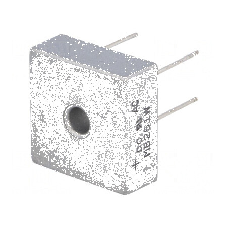 Punte redresoare monofazat Urmax 100V 25A 400A THT | Electronic-mag.ro | Componente Electronice