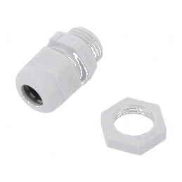 Garnitură etanșare M16 1,5 IP68 poliamidă gri deschis | Electronic-mag.ro | Componente Electronice