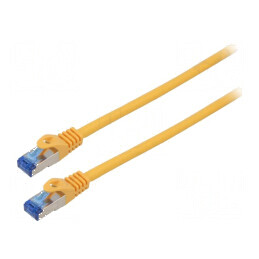 Cablul Patch S/FTP 6a CCA LSZH portocalie 1m 26AWG | Electronic-mag.ro | Componente Electronice