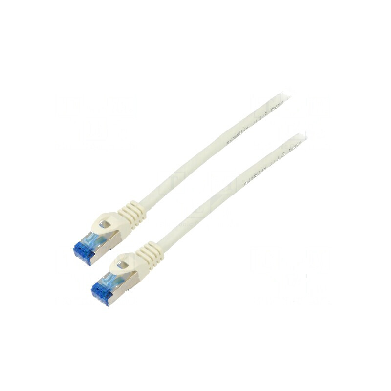 Cablaj Patch cord S/FTP 6a CCA LSZH alb 1m 26AWG | Electronic-mag.ro | Componente Electronice Cablaj Patch cord S/FTP 6a CCA LSZH alb 1m 26AWG | Electronic-mag.ro | Componente Electronice