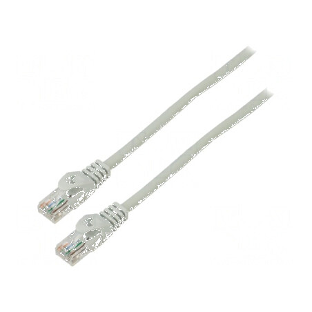 Cablul Patch U/UTP 6 litat Cu LSZH gri 1m 26AWG | Electronic-mag.ro | Componente Electronice