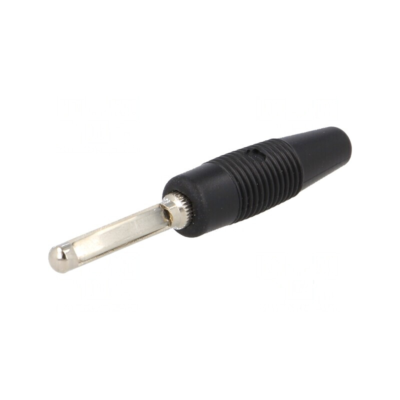 Conector banană 4mm 16A 60VDC negru neizolat | Electronic-mag.ro | Componente Electronice Conector banană 4mm 16A 60VDC negru neizolat | Electronic-mag.ro | Componente Electronice