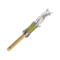 Pin tată 16 alamă aurit 0,2-0,6mm2 24AWG-20AWG 13A | Electronic-mag.ro | Componente Electronice