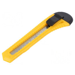 Cuțit 18mm cu mâner din plastic | Electronic-mag.ro | Componente Electronice