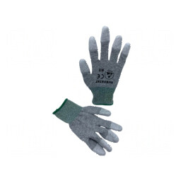 Mănuşi de protecţie ESD XL gri pentru scop general | Electronic-mag.ro | Componente Electronice