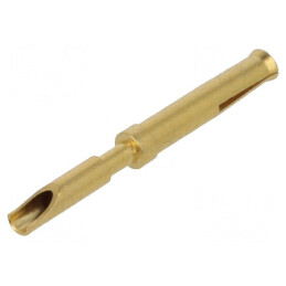 Pin mamă aliaj cupru aurit 28AWG-24AWG 3A pentru lipire | Electronic-mag.ro | Componente Electronice