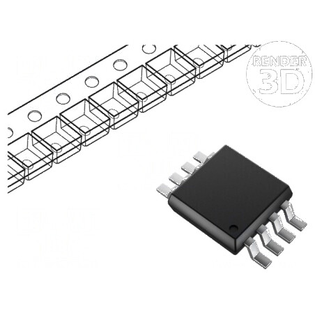 Tranzistor N-MOSFET TrenchFET® 40V 60A x2 | Electronic-mag.ro | Componente Electronice
